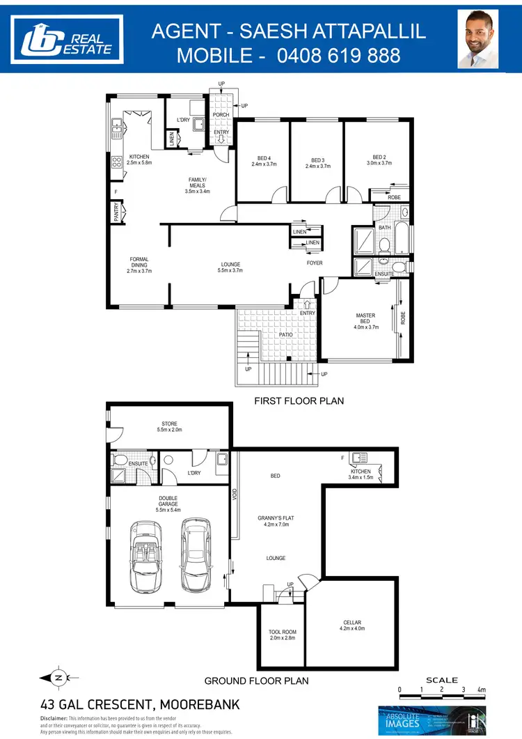 Floorplan of Homely house listing, 43 Gal Crescent, Moorebank NSW 2170