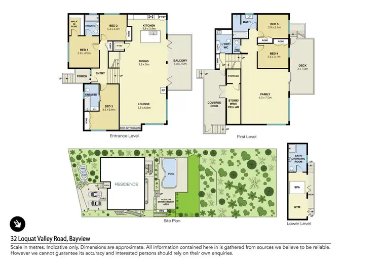 Floorplan of Homely house listing, 32 Loquat Valley Road, Bayview NSW 2104