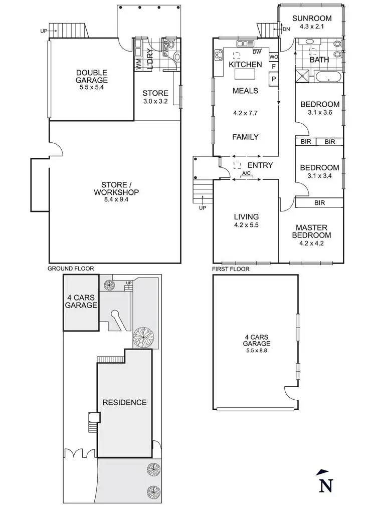 Floorplan of Homely house listing, 37 Nirvana Crescent, Bulleen VIC 3105