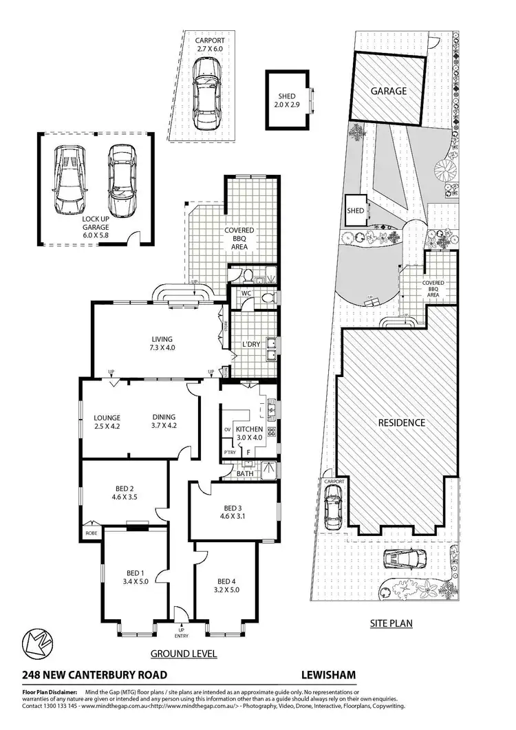 Floorplan of Homely house listing, 248 New Canterbury Road, Lewisham NSW 2049