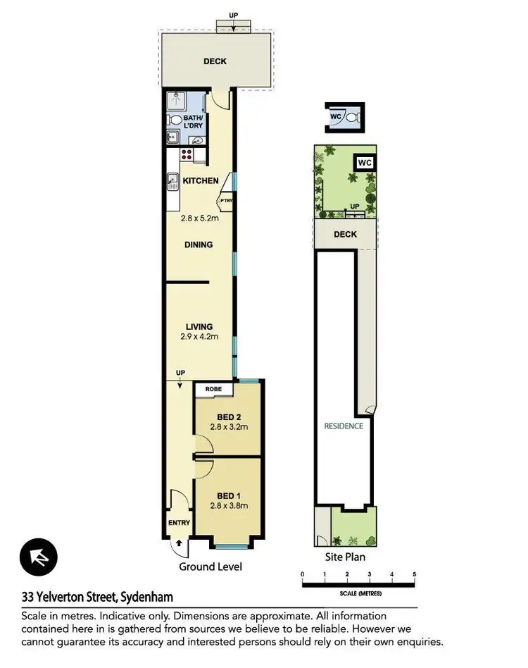 Floorplan of Homely house listing, 33 Yelverton Street, Sydenham NSW 2044