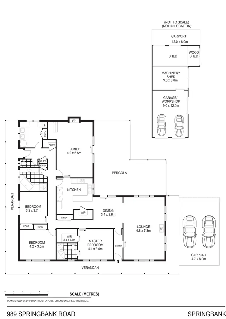 Floorplan of Homely house listing, 989 Springbank Road, Springbank VIC 3352