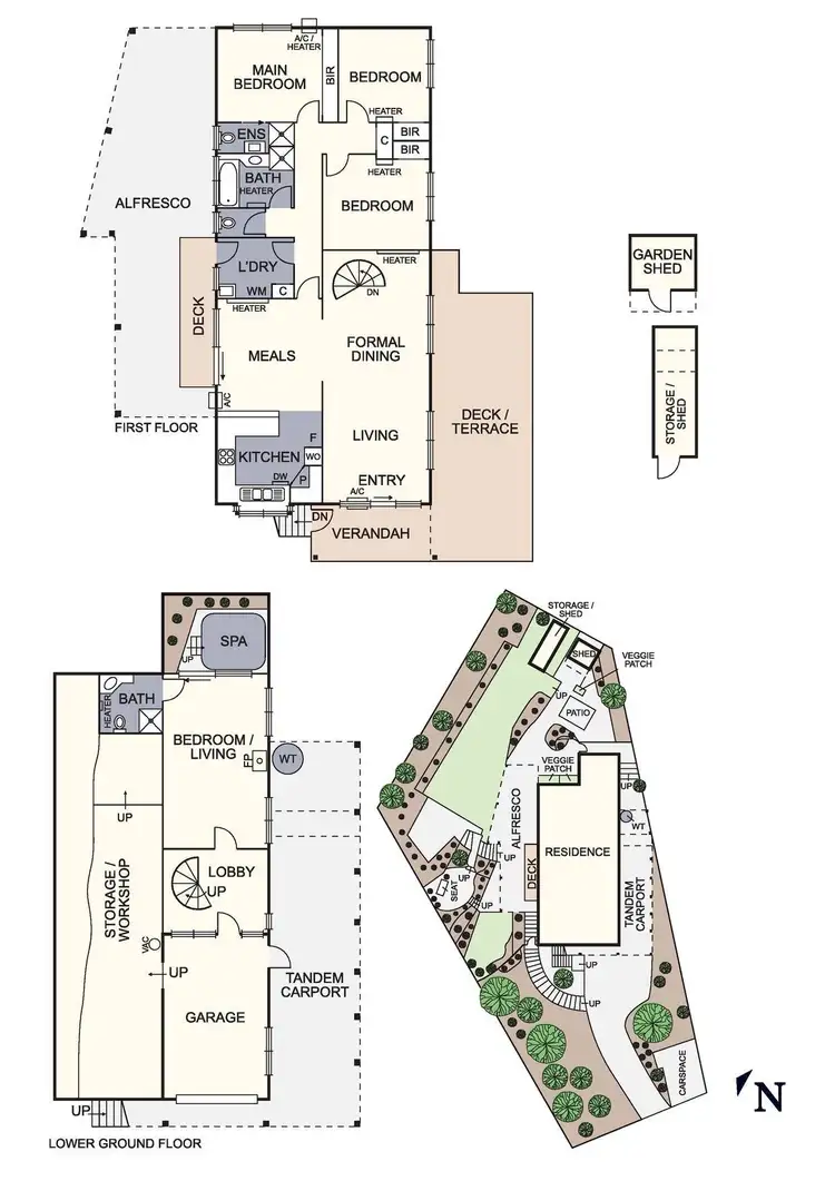 Floorplan of Homely house listing, 29 The Parkway, Diamond Creek VIC 3089