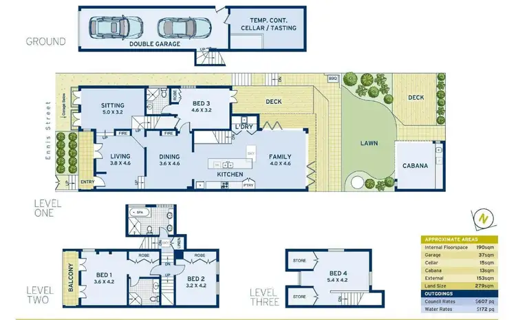 Floorplan of Homely house listing, 8 Ennis Street, Balmain NSW 2041