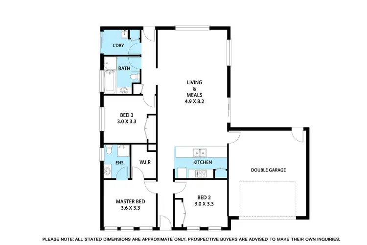 Floorplan of Homely house listing, 1 McCullagh Street, Bacchus Marsh VIC 3340