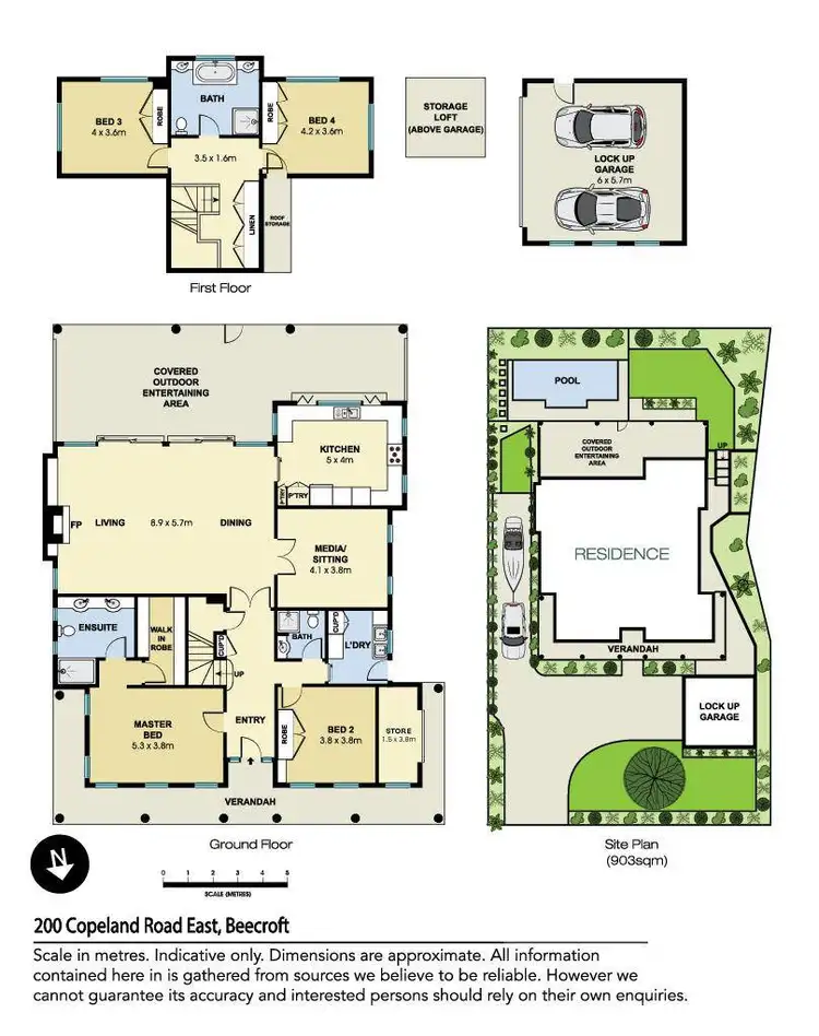 Floorplan of Homely house listing, 200 Copeland Road East, Beecroft NSW 2119