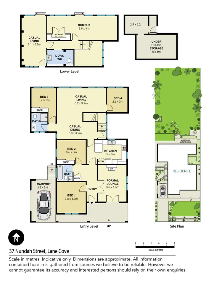 Floorplan of Homely house listing, 37 Nundah Street, Lane Cove NSW 2066