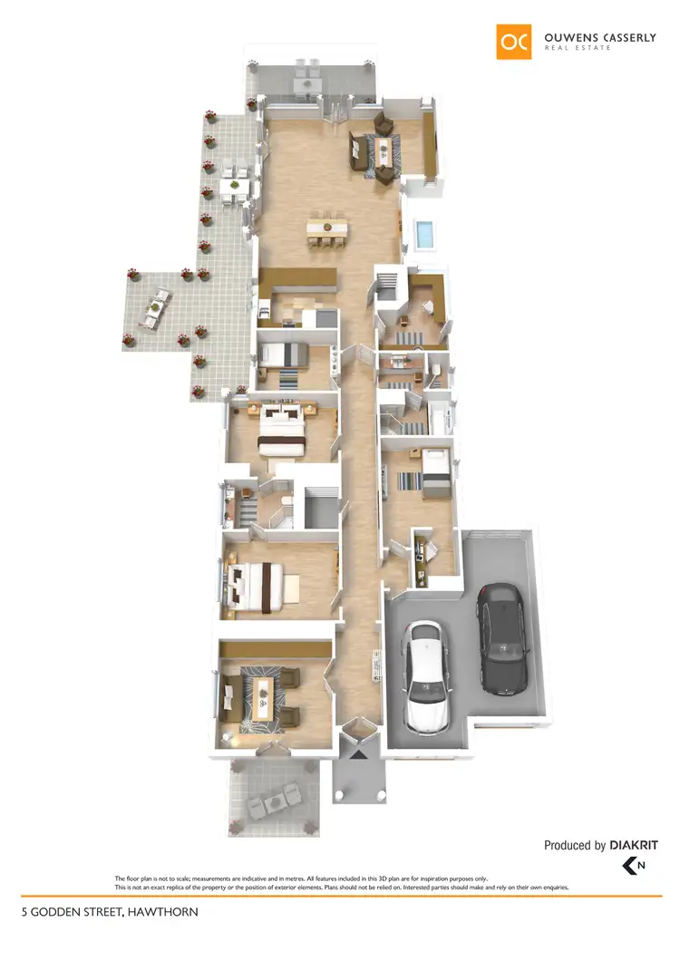 Floorplan of Homely house listing, 5 Godden Street, Hawthorn SA 5062