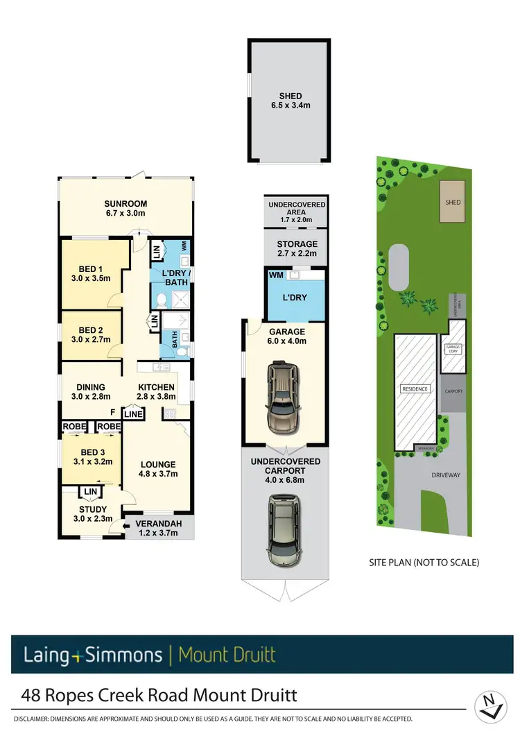 Floorplan of Homely house listing, 48 Ropes Creek Road, Mount Druitt NSW 2770