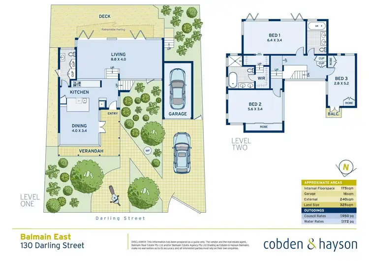 Floorplan of Homely house listing, 130 Darling Street, Balmain East NSW 2041