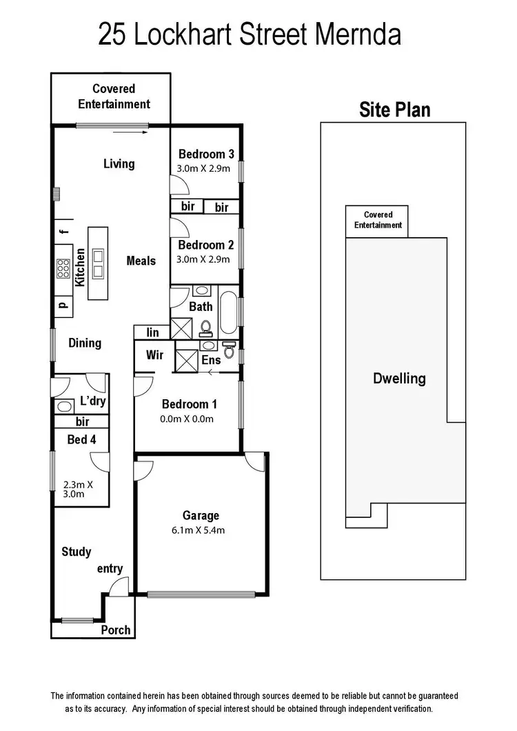 Floorplan of Homely house listing, 25 Lockhart Street, Mernda VIC 3754