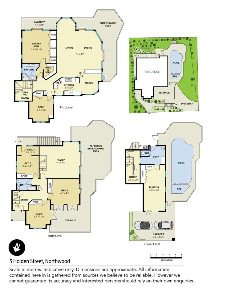 Floorplan of Homely house listing, 5 Holden Street, Northwood NSW 2066