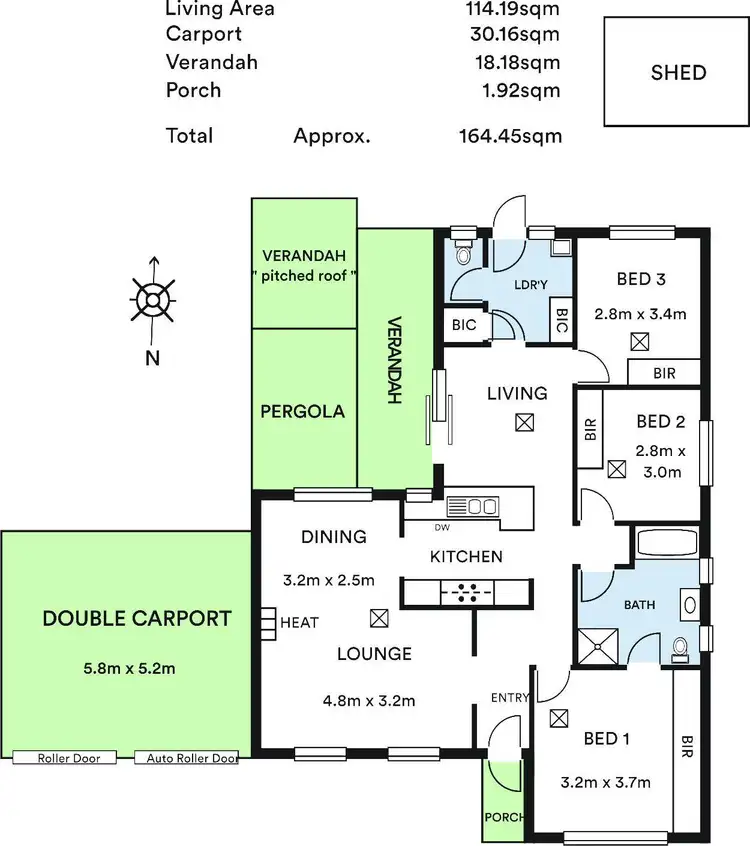 Floorplan of Homely house listing, 59A Ormond Avenue, Daw Park SA 5041