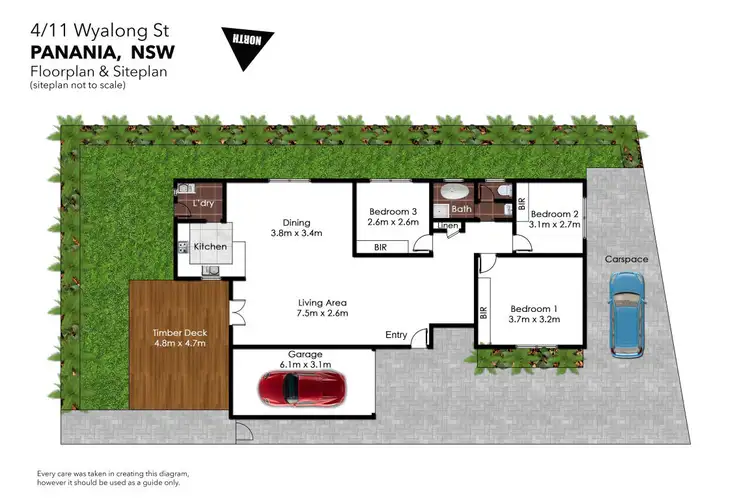 Floorplan of Homely villa listing, 4/11 Wyalong Street, Panania NSW 2213