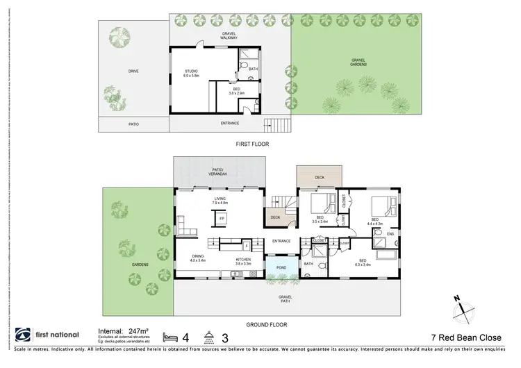 Floorplan of Homely house listing, 7 Red Bean Close, Suffolk Park NSW 2481