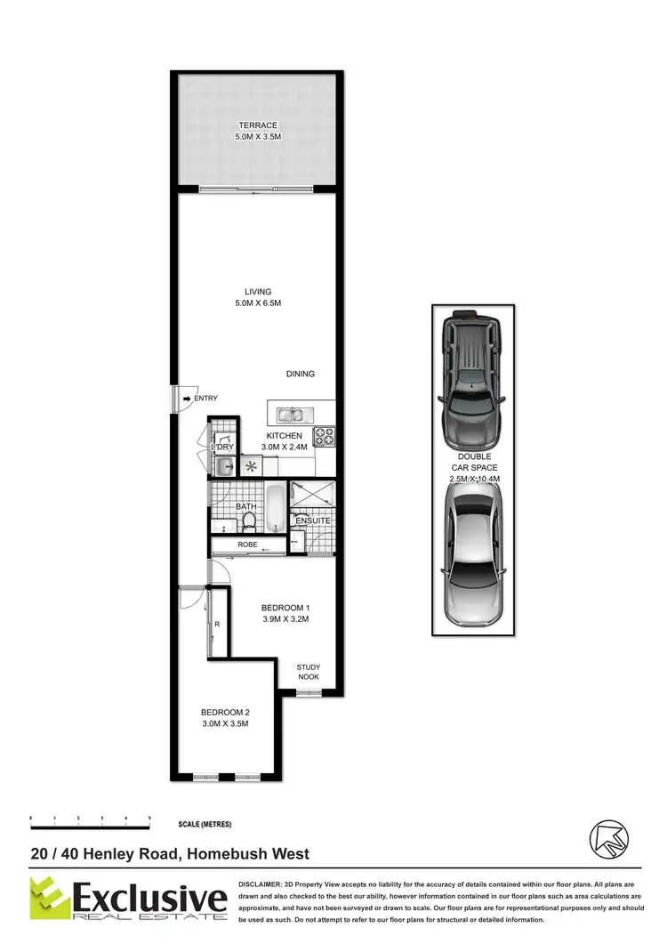 Floorplan of Homely apartment listing, 20/40-42 Henley Road, Homebush West NSW 2140