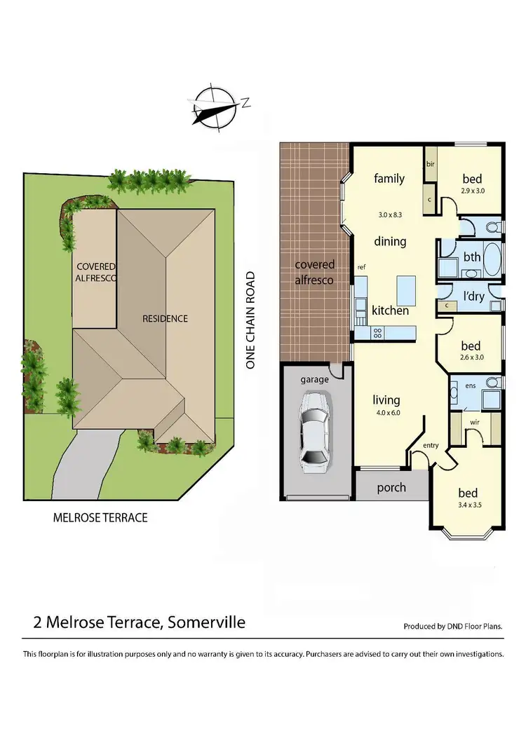 Floorplan of Homely house listing, 2 Melrose Terrace, Somerville VIC 3912