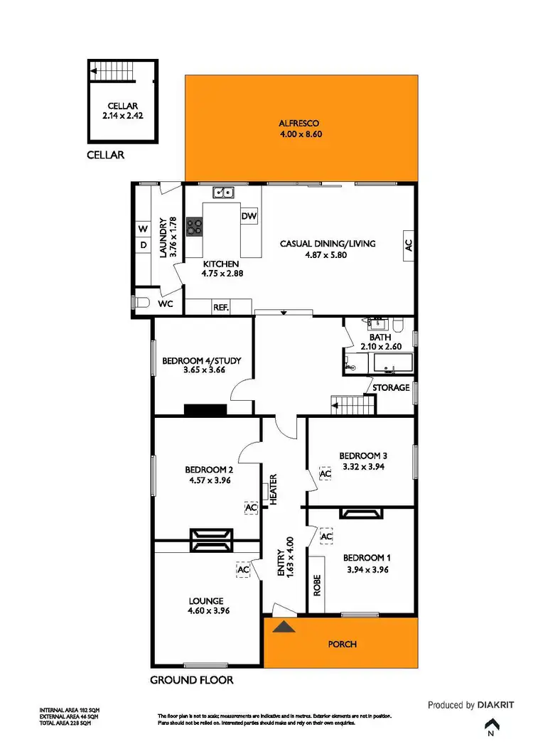 Floorplan of Homely house listing, 40 Sheffield Street, Malvern SA 5061