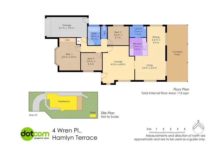 Floorplan of Homely house listing, 4 Wren Place, Hamlyn Terrace NSW 2259