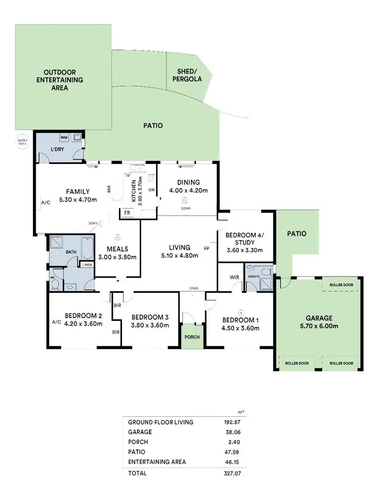 Floorplan of Homely house listing, 20 Freshford Avenue, Highbury SA 5089