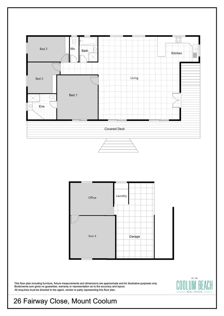 Floorplan of Homely house listing, 26 Fairway Close, Mount Coolum QLD 4573