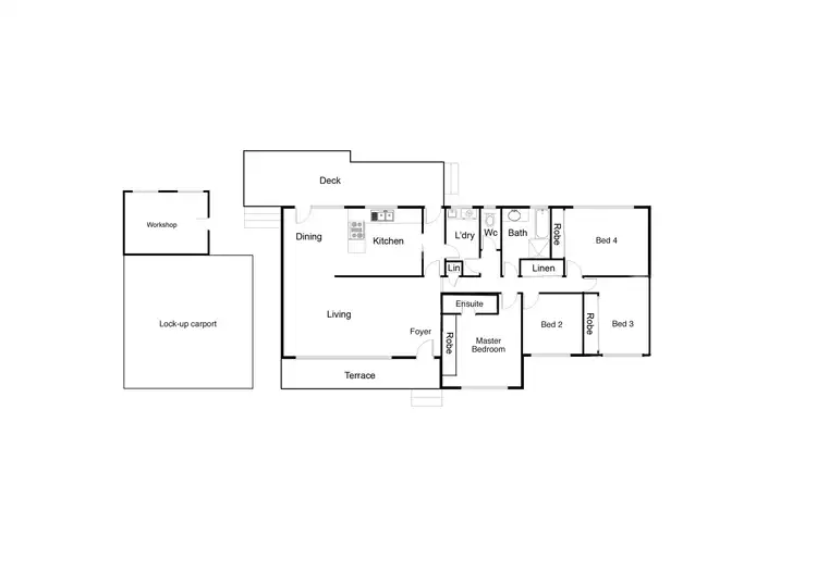 Floorplan of Homely house listing, 3 Morgan Crescent, Curtin ACT 2605