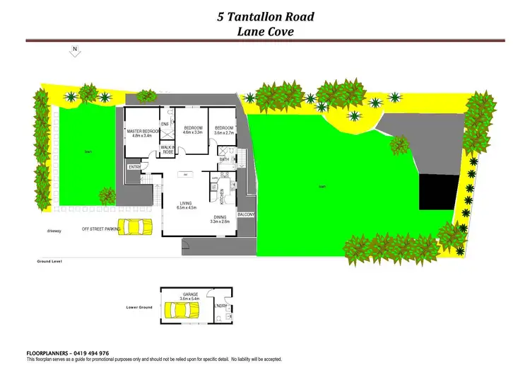 Floorplan of Homely house listing, 5 Tantallon Road, Lane Cove NSW 2066