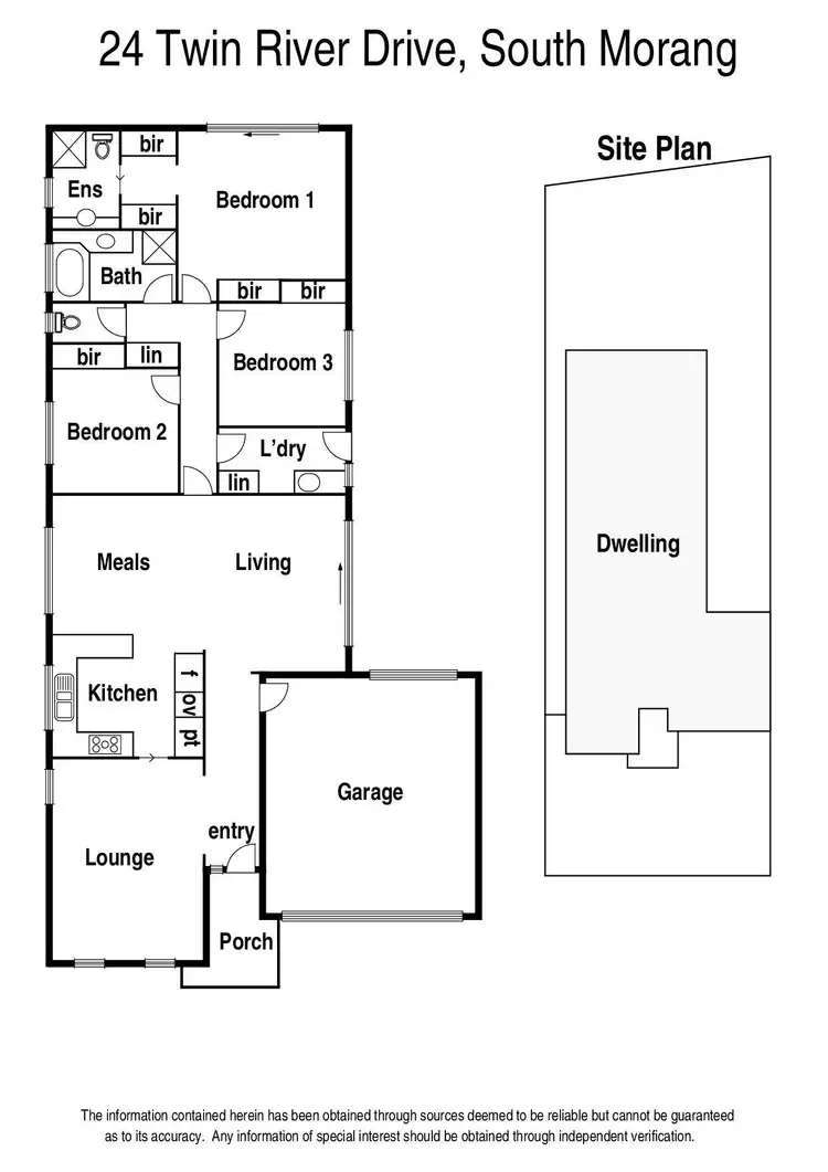 Floorplan of Homely house listing, 24 Twin River Drive, South Morang VIC 3752