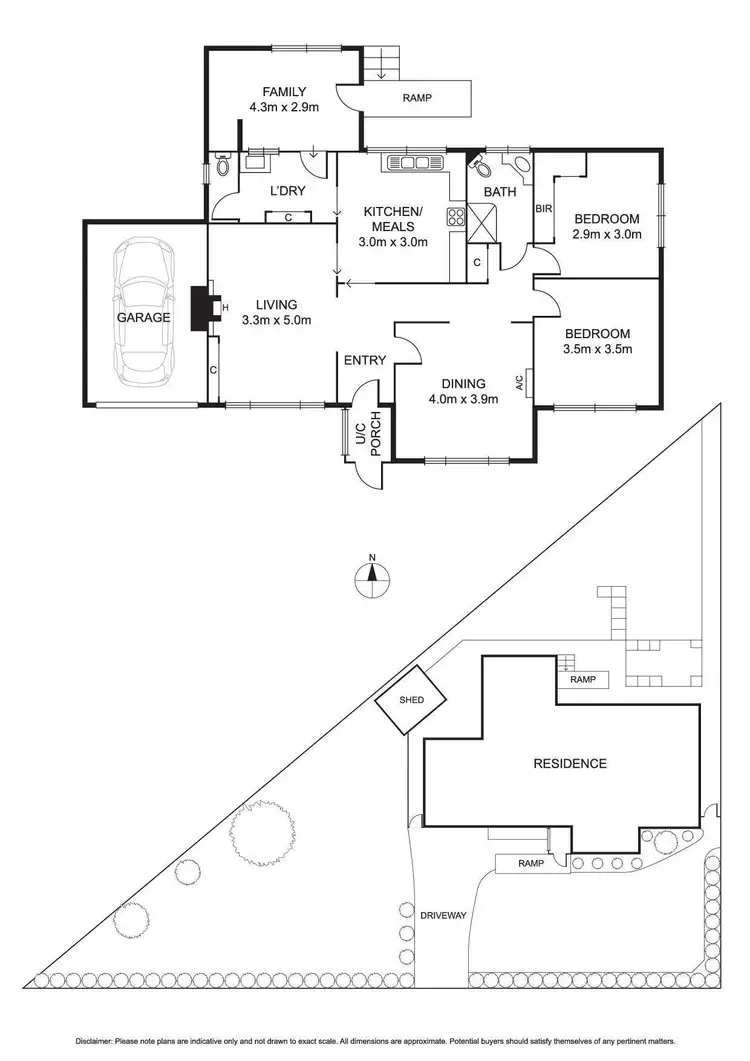 Floorplan of Homely house listing, 16A Glasgow Avenue, Reservoir VIC 3073