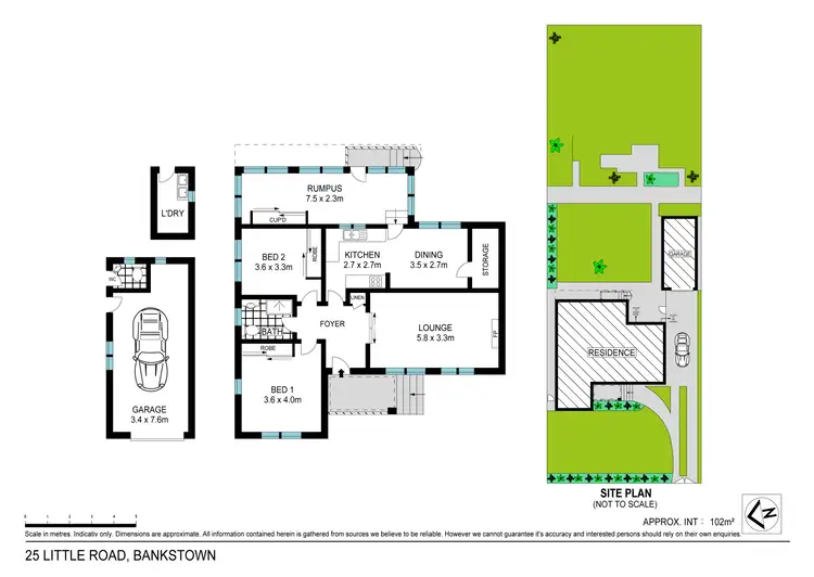 Floorplan of Homely house listing, 25 Little Road, Bankstown NSW 2200
