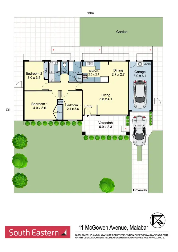 Floorplan of Homely house listing, 11 McGowen Avenue, Malabar NSW 2036