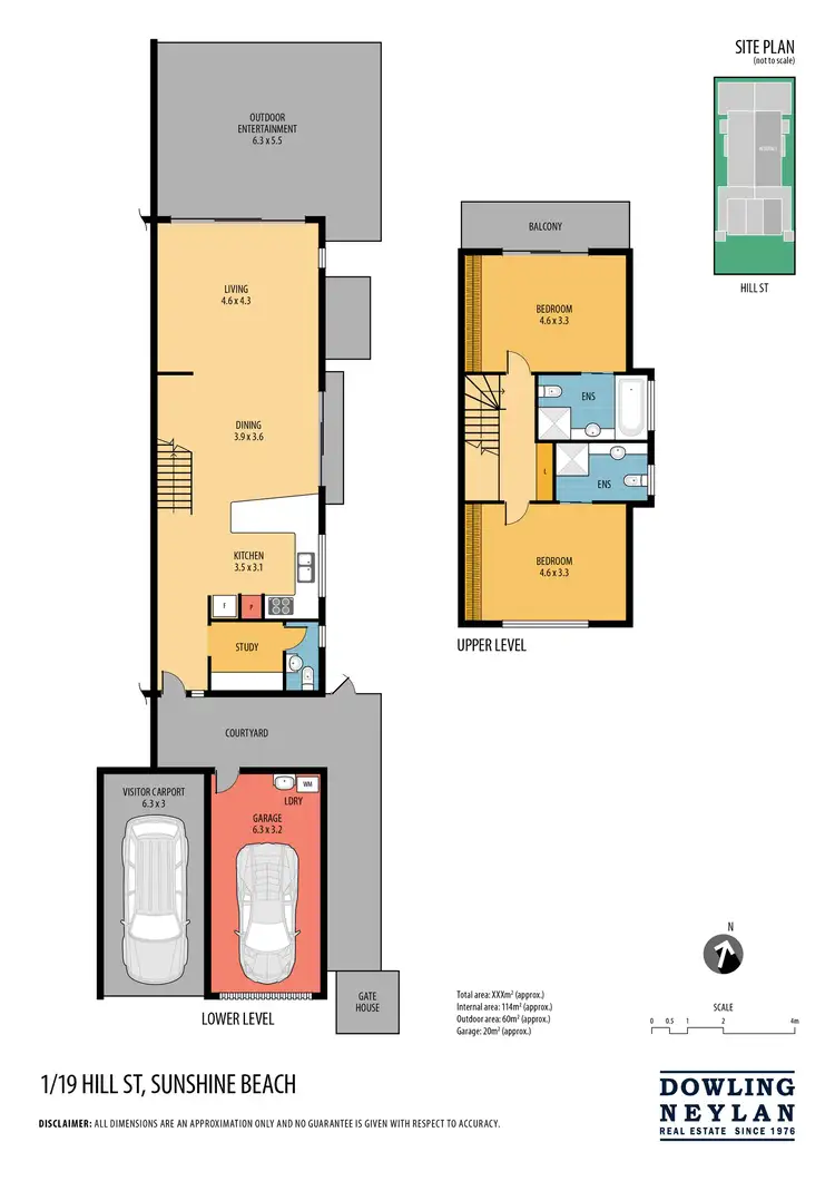 Floorplan of Homely unit listing, 1/19 Hill Street, Sunshine Beach QLD 4567