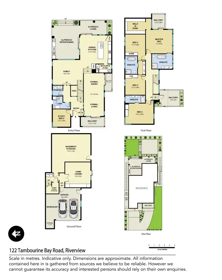Floorplan of Homely house listing, 122 Tambourine Bay Road, Riverview NSW 2066