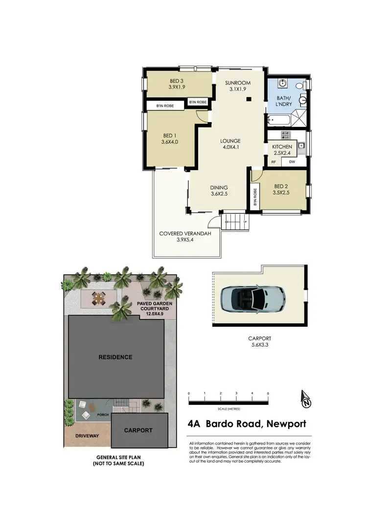 Floorplan of Homely house listing, 4 Bardo Road, Newport NSW 2106