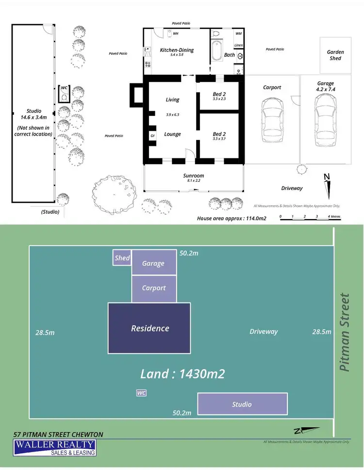 Floorplan of Homely house listing, 57 Pitman Street, Chewton VIC 3451
