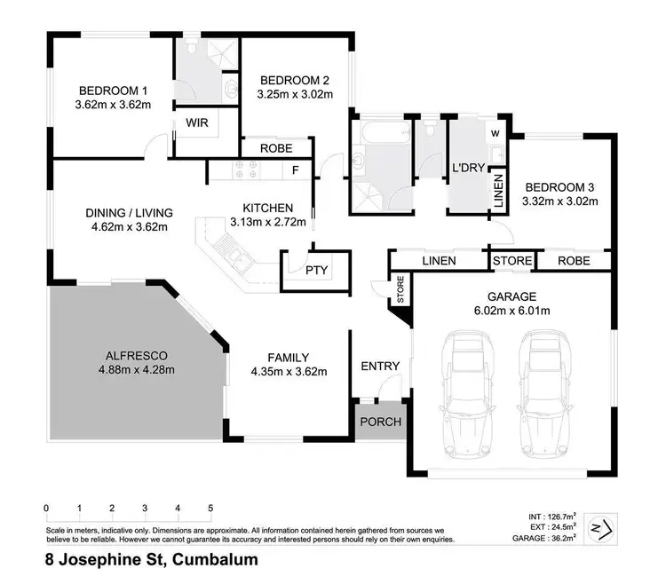 Floorplan of Homely house listing, 8 Josephine Street, Cumbalum NSW 2478