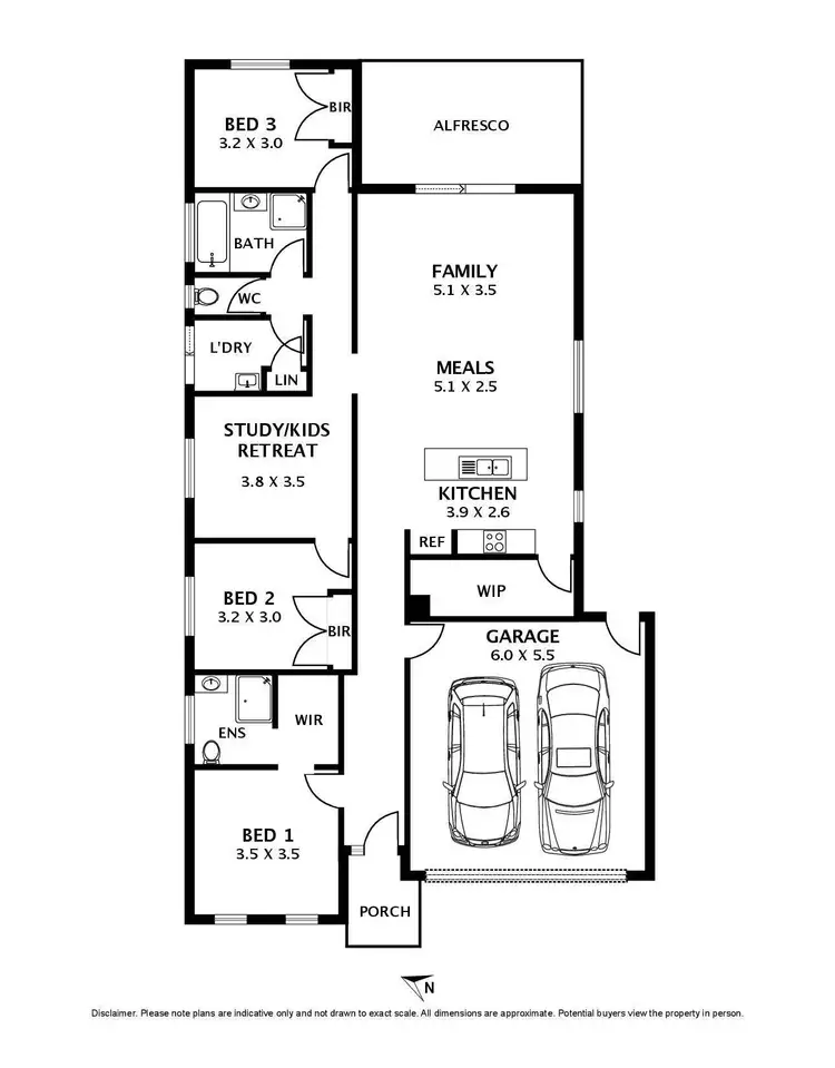 Floorplan of Homely house listing, 24 Retreat Crescent, Sunbury VIC 3429