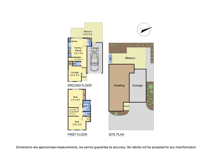 Floorplan of Homely house listing, 2 Indy Close, Kilsyth VIC 3137