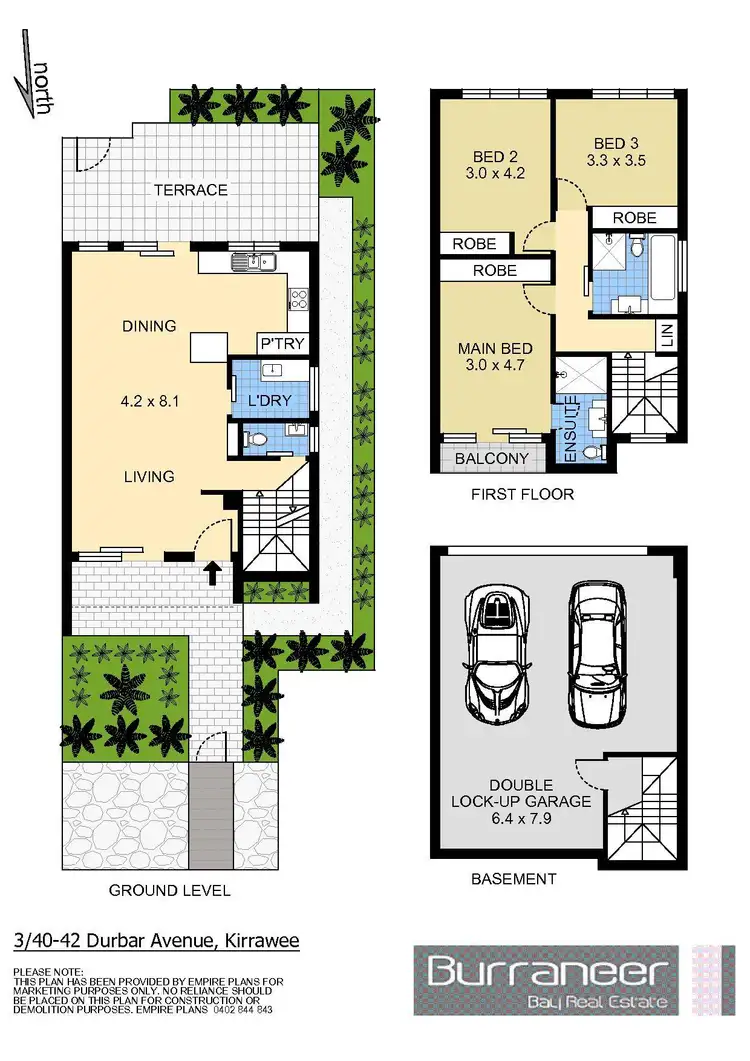 Floorplan of Homely townhouse listing, Address available on request