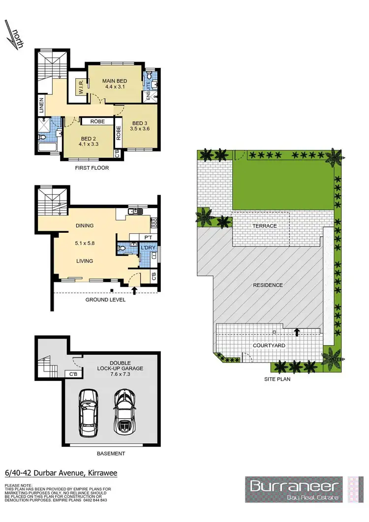 Floorplan of Homely townhouse listing, Address available on request