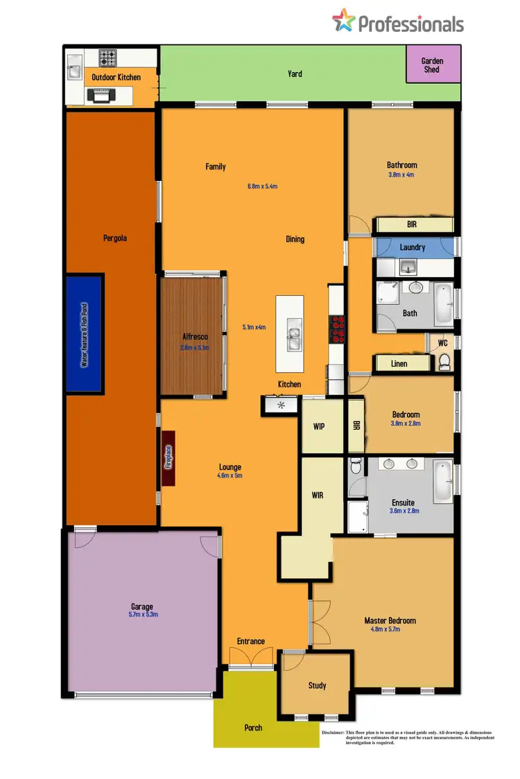 Floorplan of Homely house listing, 47 Aspire Boulevard, Plumpton VIC 3335