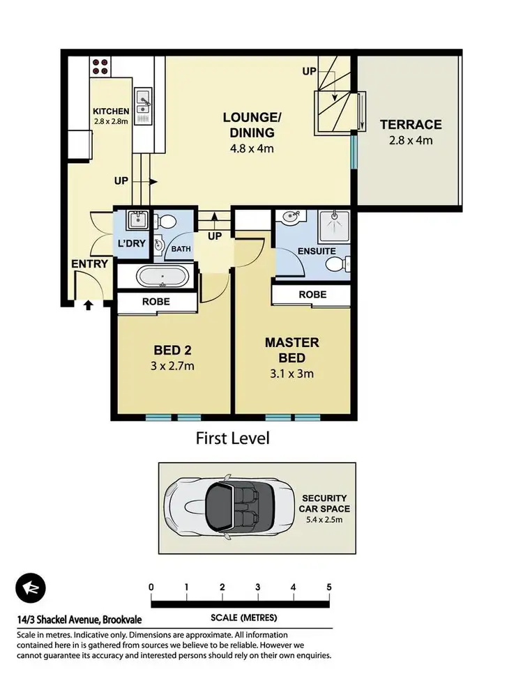 Floorplan of Homely apartment listing, 14/3-5 Shackel Avenue, Brookvale NSW 2100