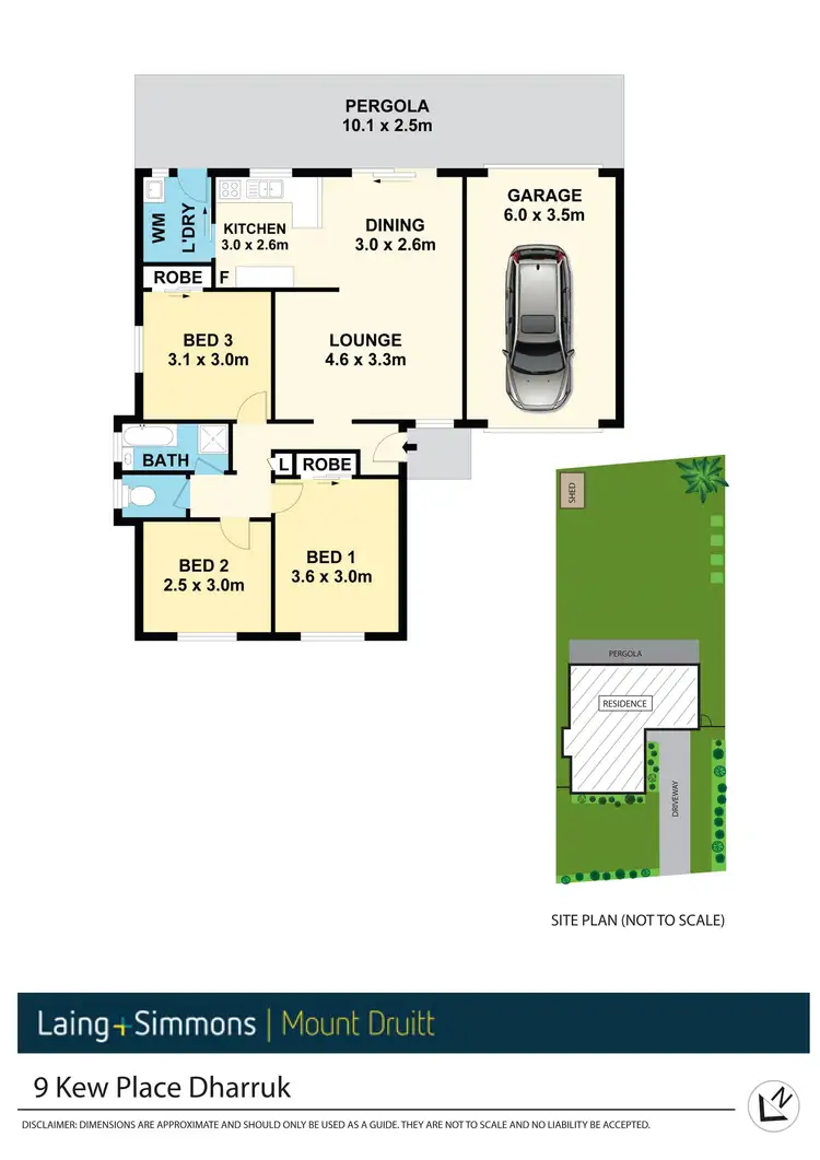 Floorplan of Homely house listing, 9 Kew Place, Dharruk NSW 2770