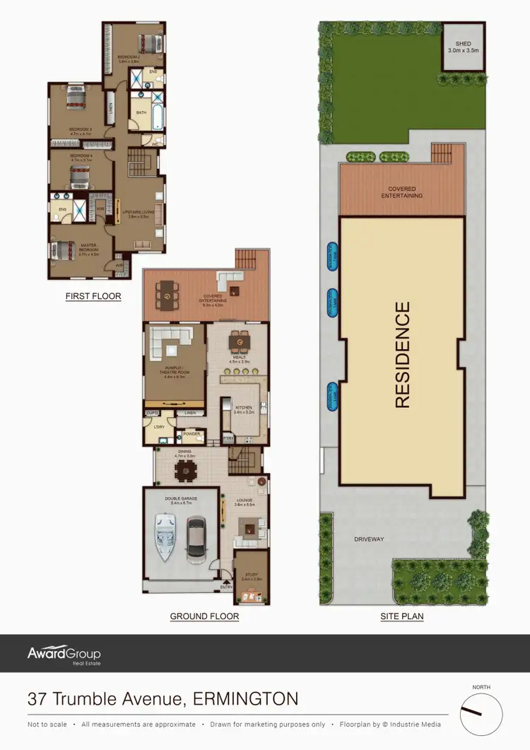 Floorplan of Homely house listing, 37 Trumble Avenue, Ermington NSW 2115