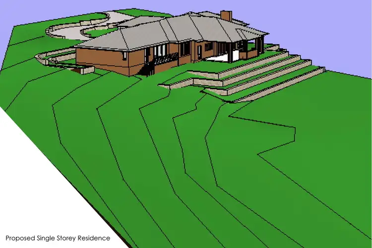 Floorplan of Homely land listing, 1 Echidna Grove, Glenorie NSW 2157