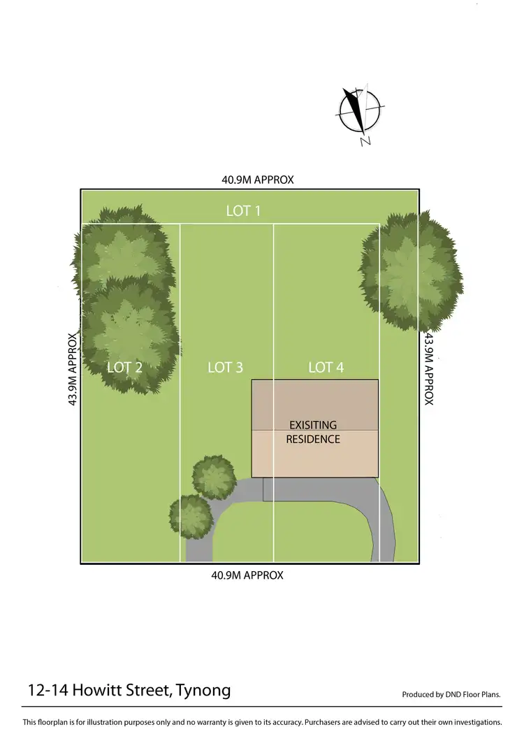 Floorplan of Homely house listing, 12 - 14 Howitt Street, Tynong VIC 3813