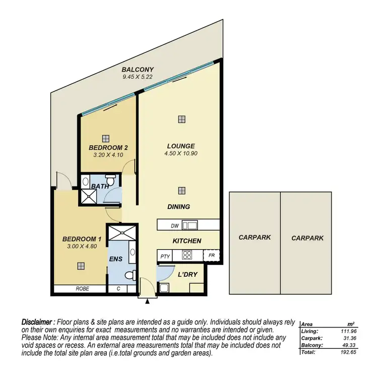 Floorplan of Homely apartment listing, 6/1 North Esplanade, Glenelg North SA 5045