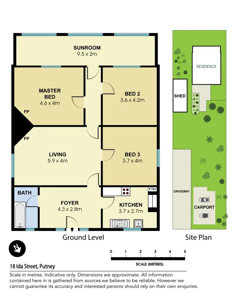 Floorplan of Homely house listing, 18 Ida Street, Putney NSW 2112