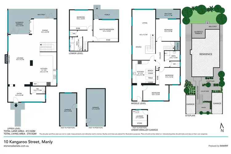 Floorplan of Homely house listing, 10 Kangaroo Street, Manly NSW 2095