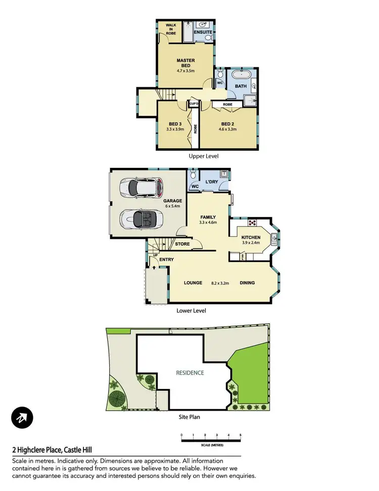 Floorplan of Homely house listing, 2/2 Highclere Place, Castle Hill NSW 2154